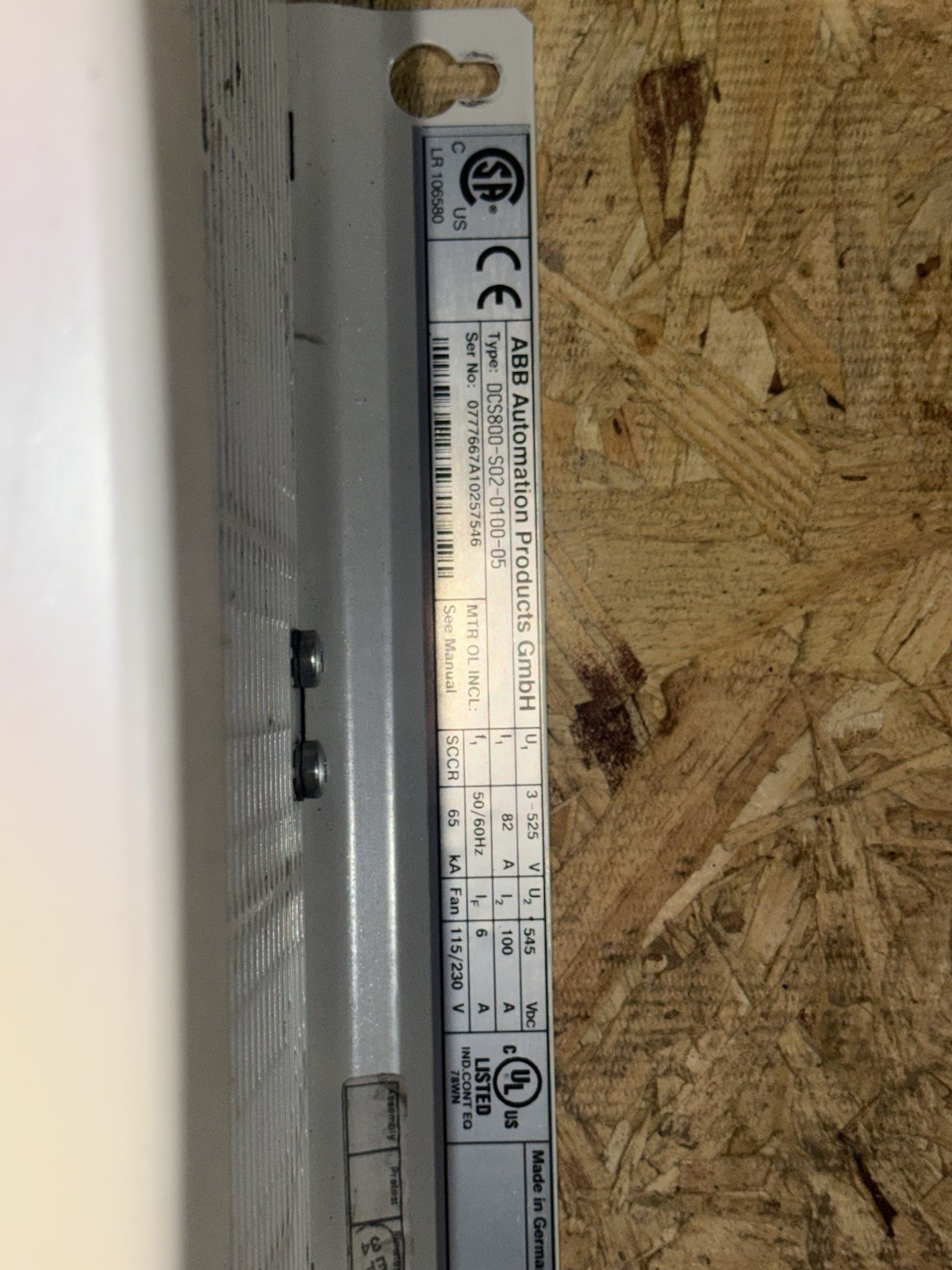 DCS800-S02-0100-05