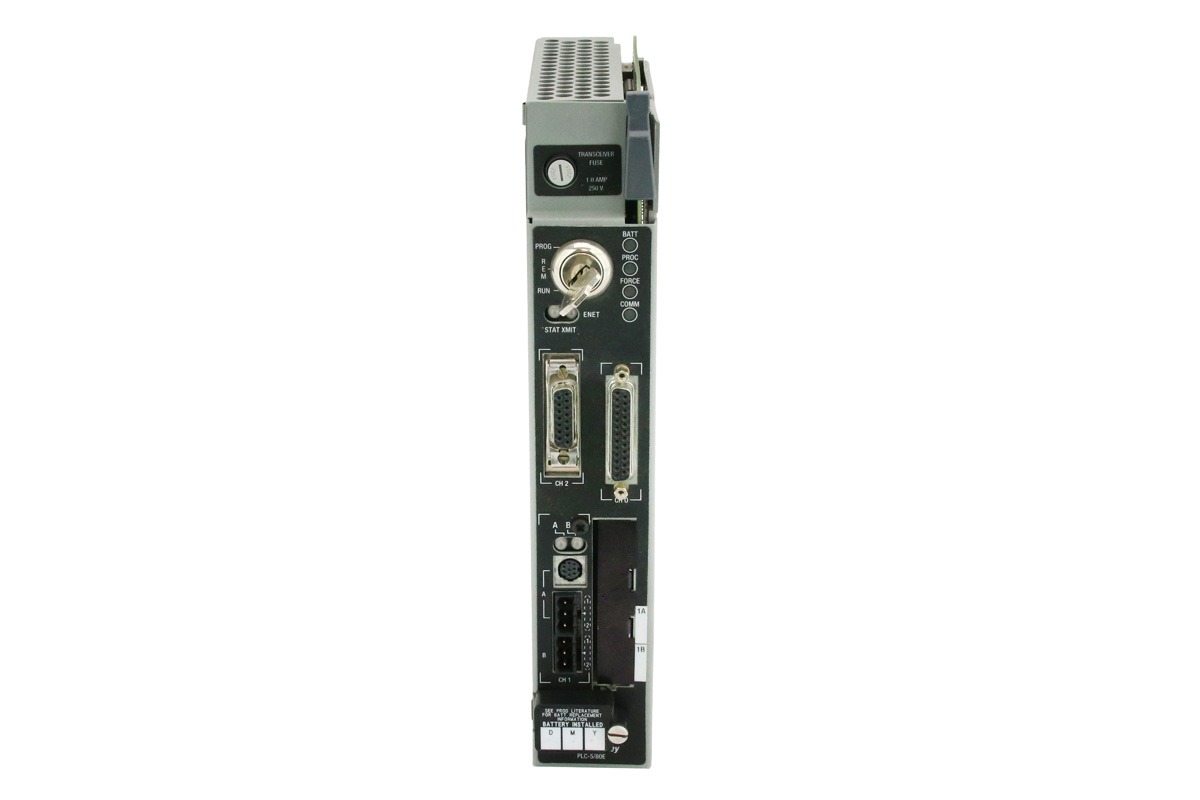Allen-Bradley 1785-L80E PLC-5/80E Ethernet Processor, 100K Memory, Industrial PLC Controller