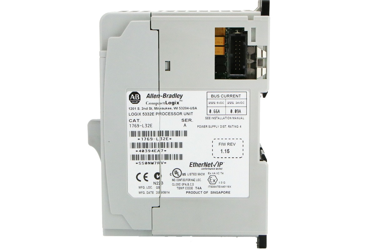 Allen-Bradley 1769-L32E CompactLogix Controller | High Performance Ethernet PLC Processor for Industrial Automation Systems