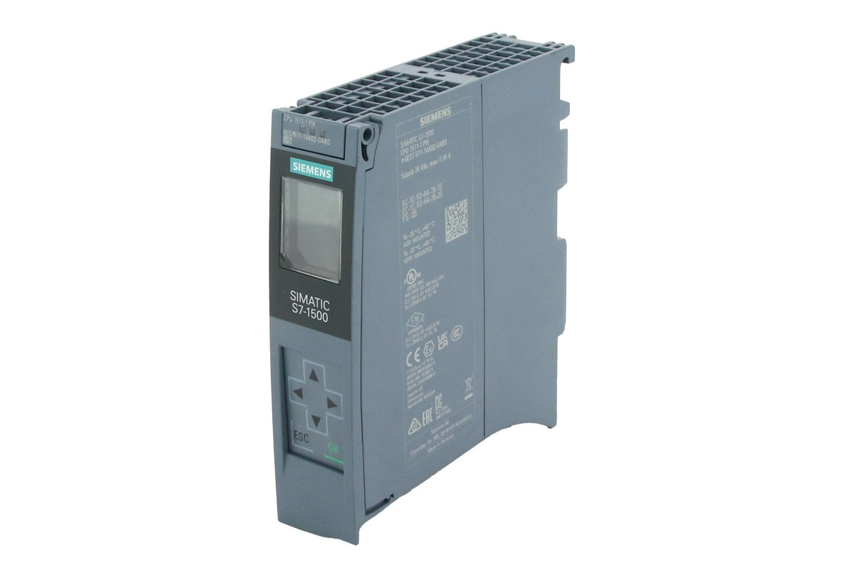 Siemens SIMATIC S7-1500 CPU 1511-1 PN – Advanced PLC for Industrial Automation and Process Control