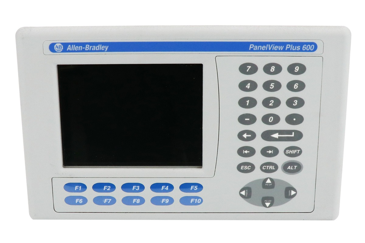 Allen-Bradley 2711P-K6M20D8 PanelView Plus 6 600 Terminal | 5.7 Inch Grayscale HMI Operator Interface