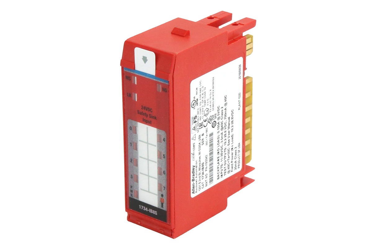 Allen-Bradley 1734-IB8S POINT Guard I/O Safety Input Module | 8 Channel 24V DC Safety Digital Input Module