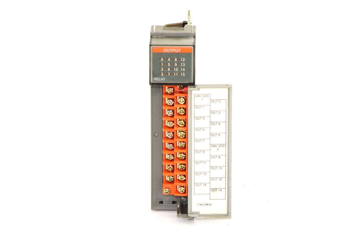 Allen-Bradley 1746-OW16 SLC 500 16 Point Relay Output Module | Reliable Digital Output Control Solution for Industrial Automation Systems