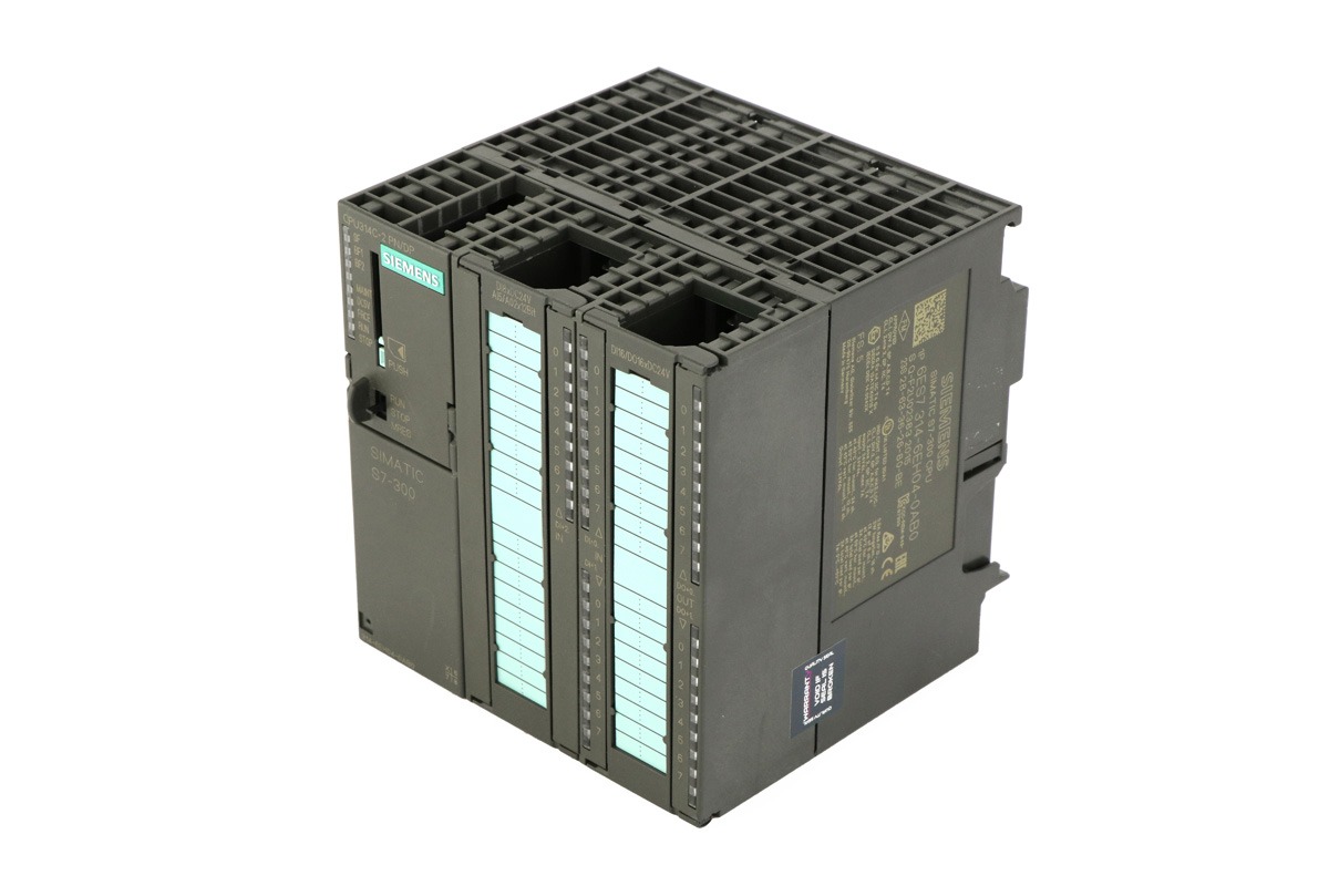 Siemens SIMATIC S7-300 CPU 314C-2 PN/DP (6ES7314-6EH04-0AB0) – Compact PLC with Integrated I/O and Advanced Communication