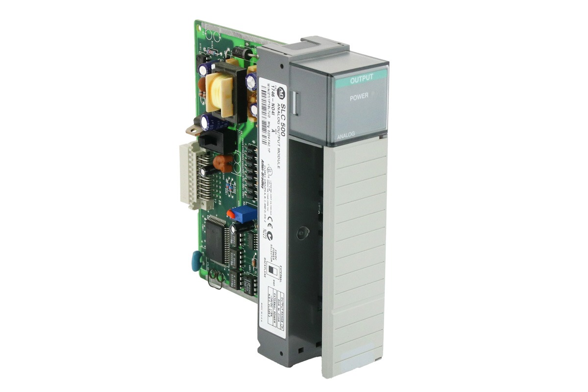 Allen-Bradley 1746-NO4I SLC 500 Analog Output Module | High Precision 4 Channel Current Output Solution for Industrial Automation