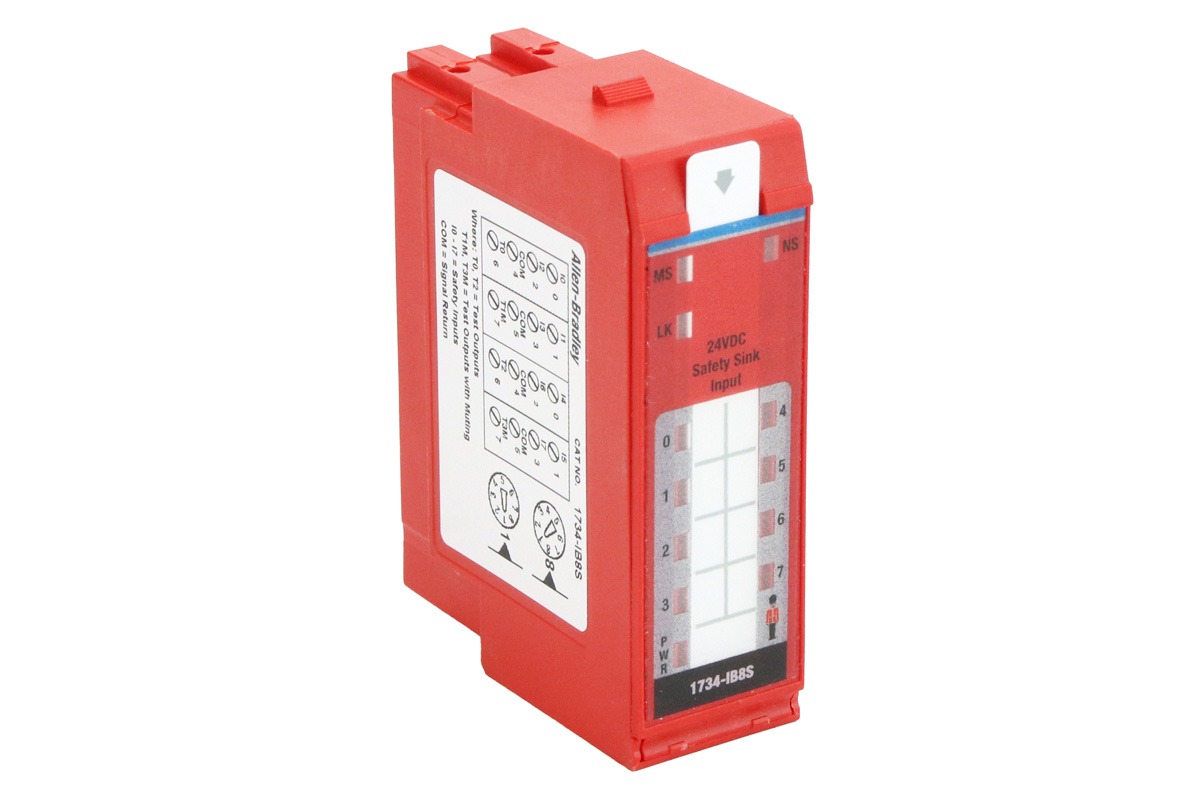 Allen-Bradley 1734-IB8S POINT Guard I/O Safety Input Module | 8 Channel 24V DC Safety Digital Input Module