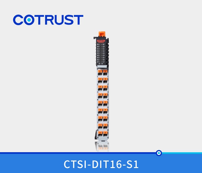 Simple Series Digital Input Module: CTSI-DIT16-S1 | High-Speed 16-Channel Industrial PLC Input Module