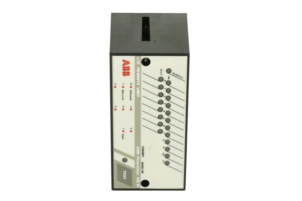 ABB FPR3327101R1202 ICSK20F1 Remote I/O Unit | High-Performance PLC Remote I/O Module