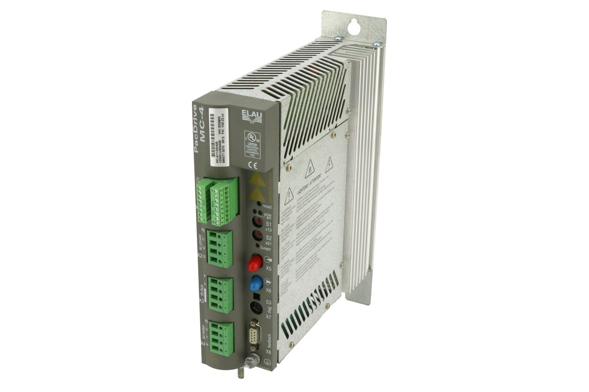 Schneider Electric MC-4/11/03/400 | ELAU PACDRIVE Servo Drive 380–480VAC 3A Industrial Automation Drive