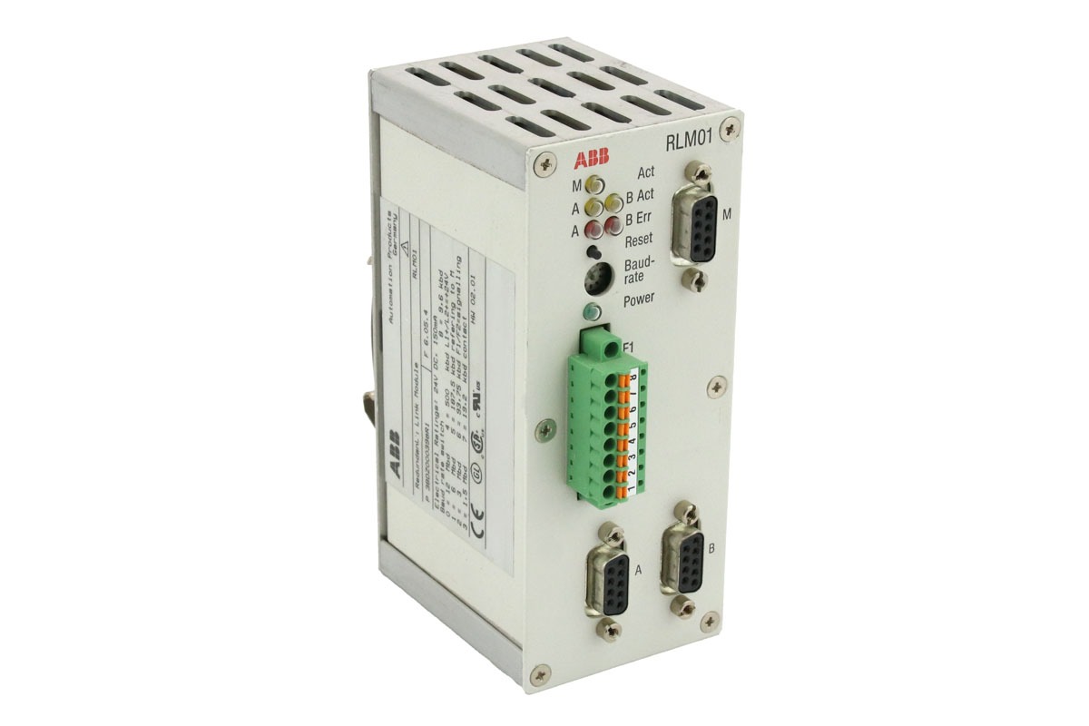 ABB 3BDZ000398R1 RLM01 PROFIBUS Redundancy Link Module | Reliable Communication Redundancy Solution