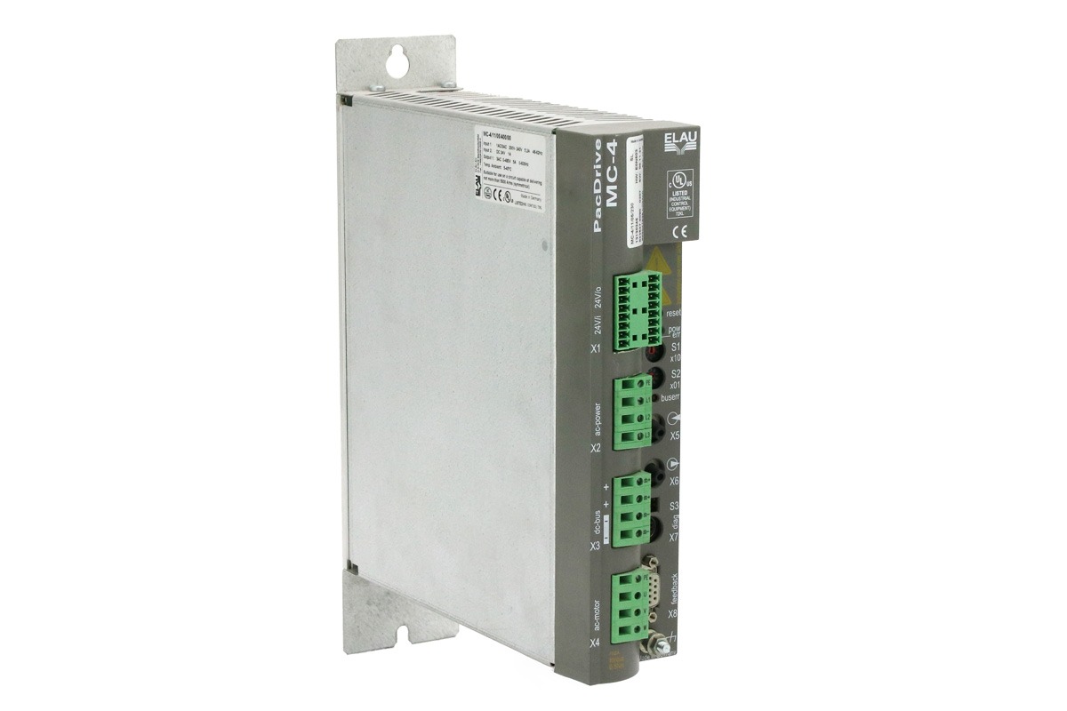 Schneider Electric MC-4/11/05/230 | ELAU PACDRIVE Servo Drive 5A 380–480VAC 3-Phase Industrial Motion Control Unit
