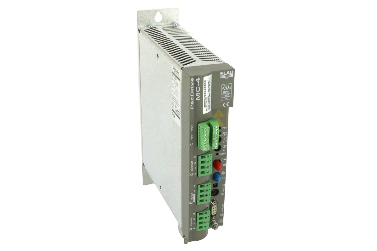 Schneider Electric MC-4/11/03/400 | ELAU PACDRIVE Servo Drive 380–480VAC 3A Industrial Automation Drive