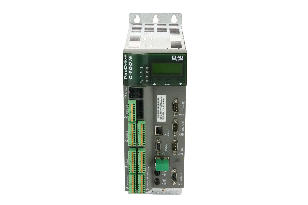 Schneider Electric C400/A8/1/1/1/00 | PACDRIVE C400 Servo Controller Intel Pentium M 600MHz 256MB Industrial Motion Control Unit