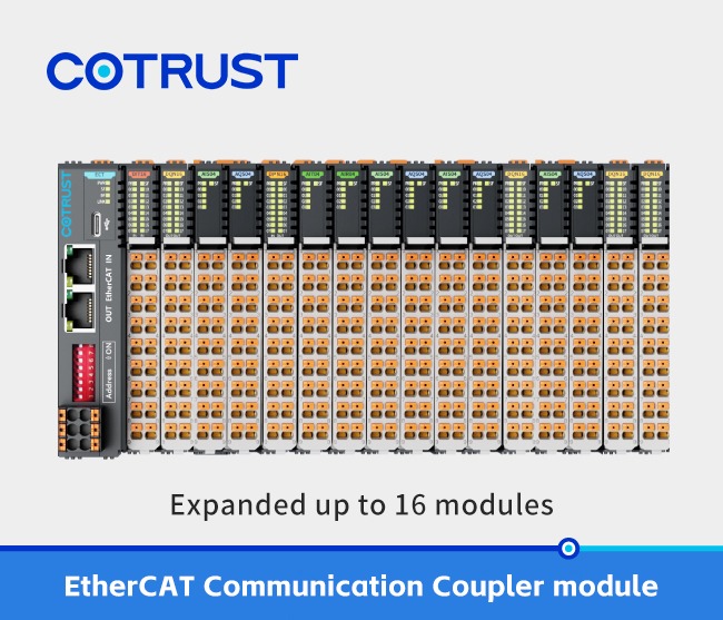 Simple Series EtherCAT Communication Coupler Module: CTSI-ECT-00C1 – High-Speed Industrial Network Integration Solution