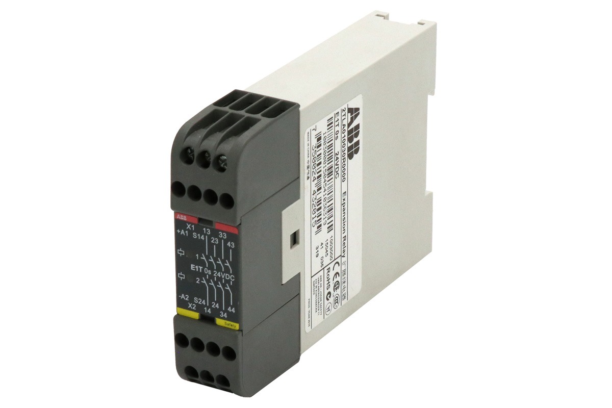 ABB 2TLA010030R0000 E1T 0s 24DC Safety Expansion Relay | Reliable Safety Control Solution for Industrial Automation