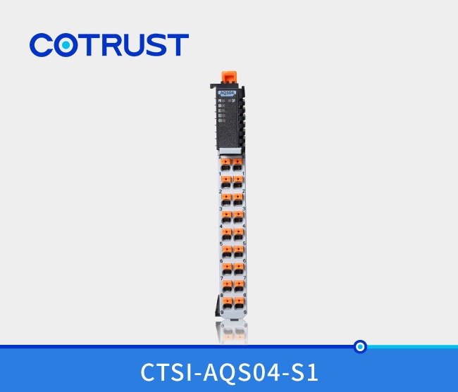 Simple Series Analog Output Module: CTSI-AQS04-S1 | High-Precision 4-Channel Industrial PLC Analog Output Module (Voltage & Current)