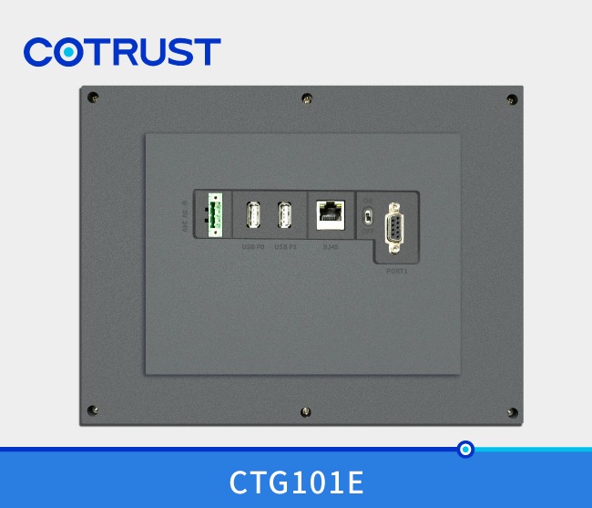 CTG Series CTG101E 10.1-Inch Industrial Touch Screen HMI | High-Performance Human Machine Interface