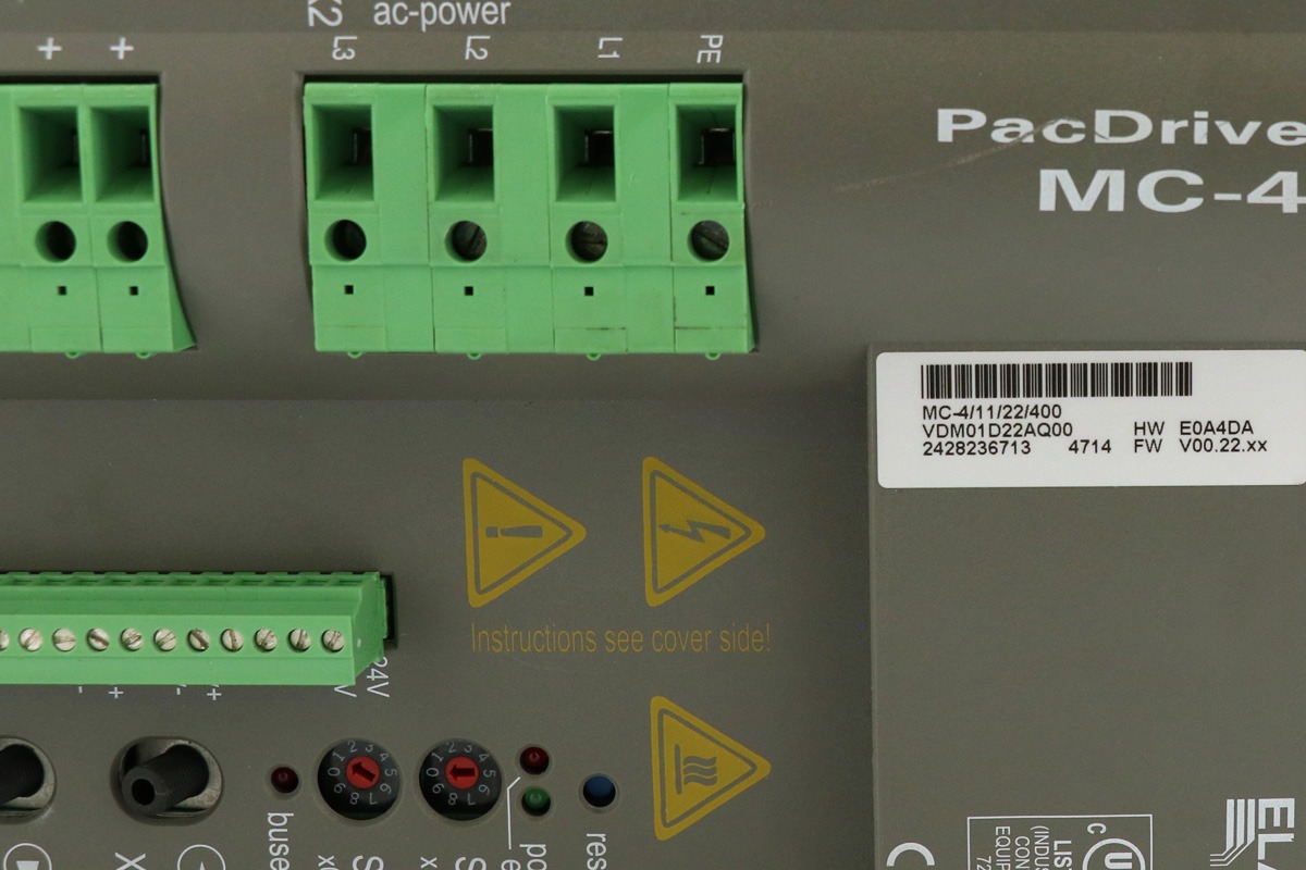 Schneider Electric MC-4/11/22/400 | ELAU PACDRIVE Servo Controller 380–480VAC Industrial Motion Control System