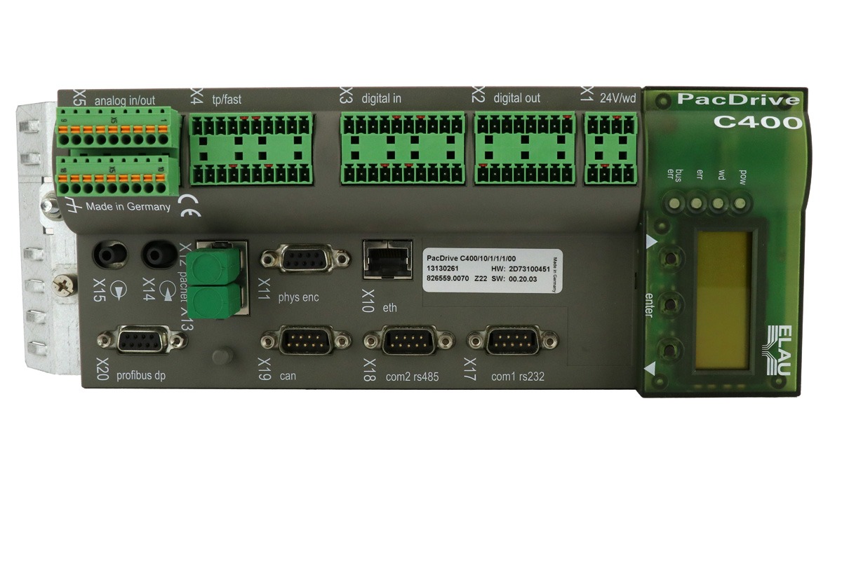 Schneider Electric C400/10/1/1/1/00 | PACDRIVE C400 Servo Controller Intel Pentium M 600MHz 256MB Industrial Motion Control Unit
