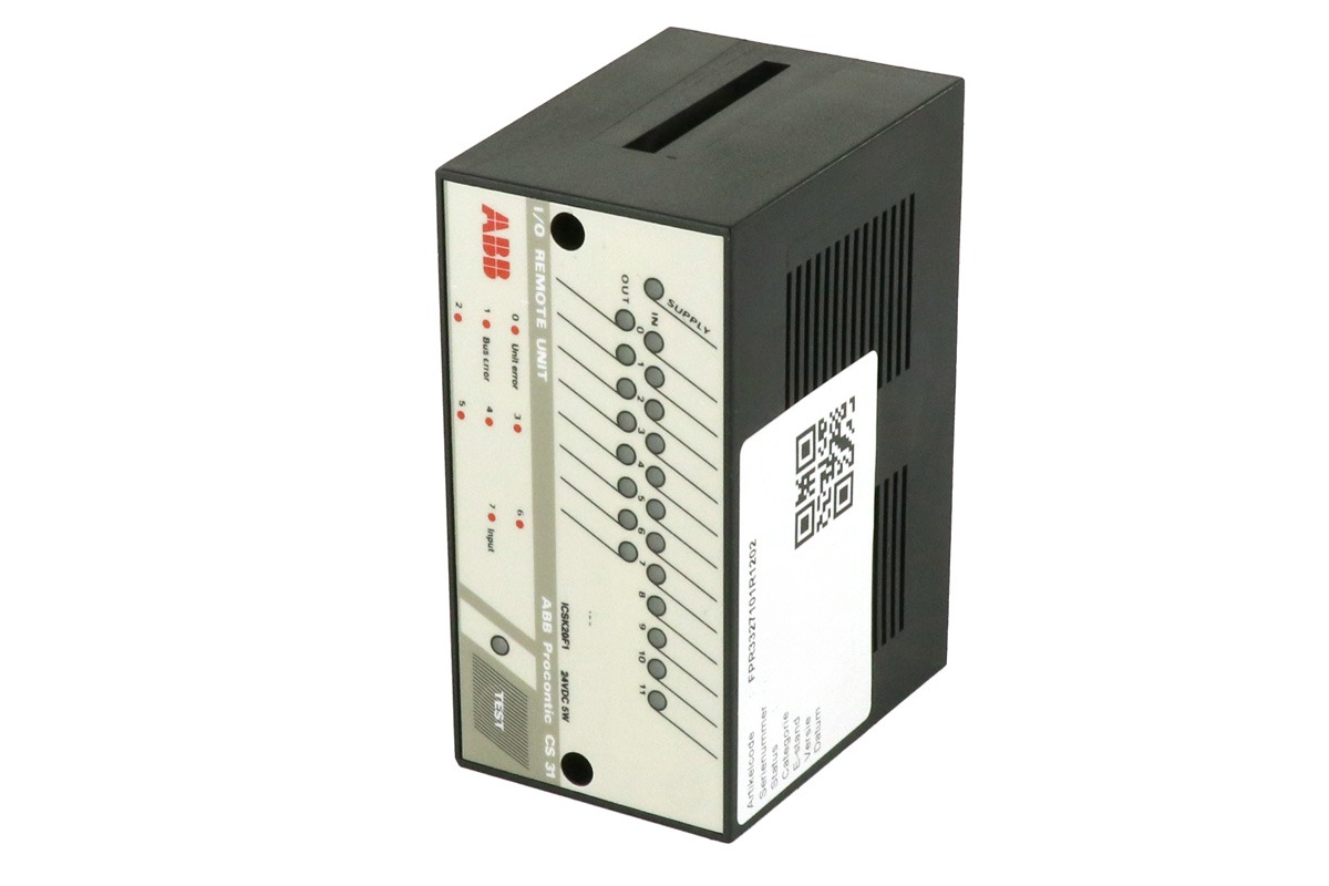 ABB FPR3327101R1202 ICSK20F1 Remote I/O Unit | High-Performance PLC Remote I/O Module