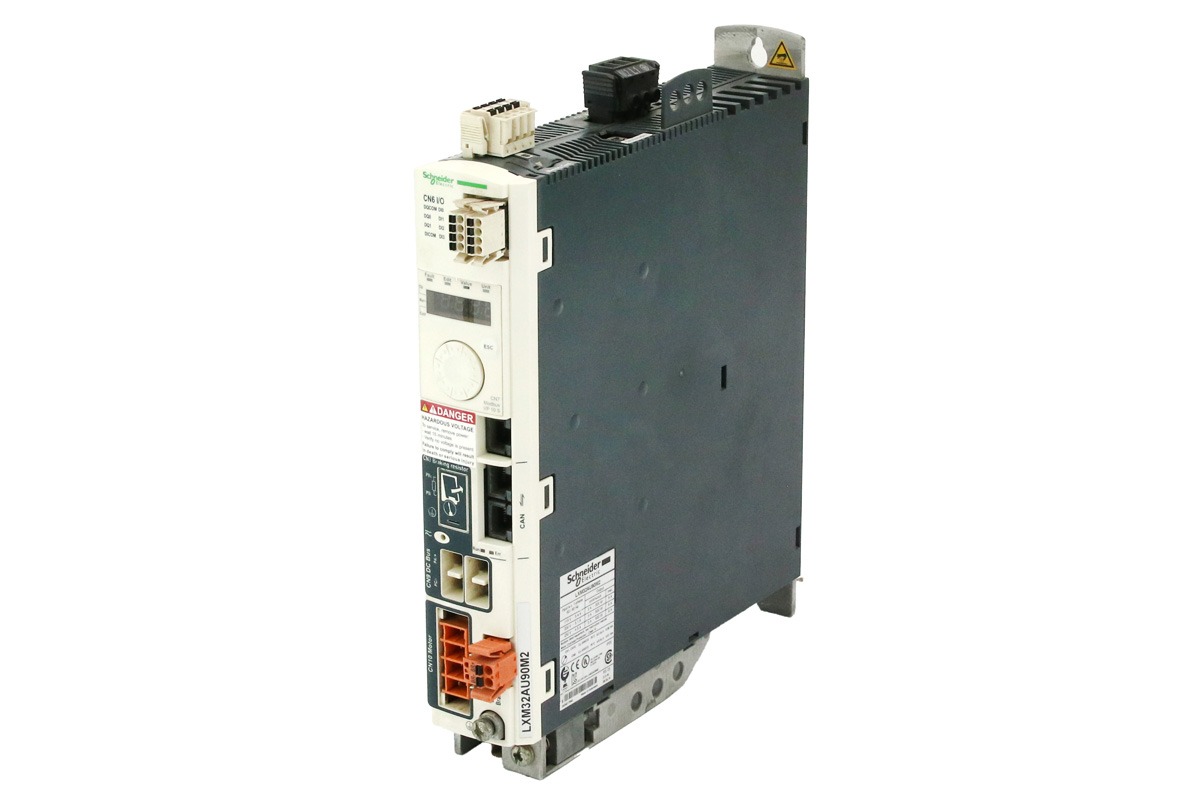 Schneider Electric LXM32AU90M2 | Lexium 32 Servo Drive Single Phase 115/230VAC 0.3–0.5kW Motion Control Unit