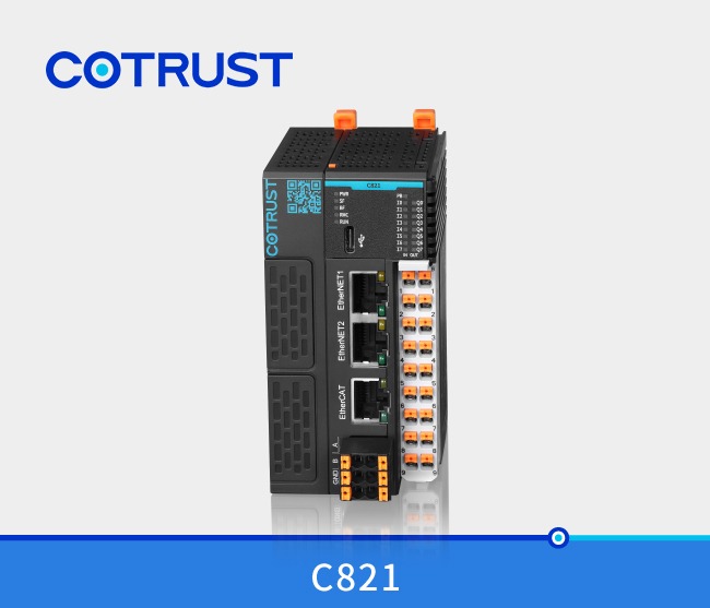 Simple Series CODESYS-SP21 Platform CPU: CTSI-C821-16N1 | Compact Industrial Motion Control PLC Controller