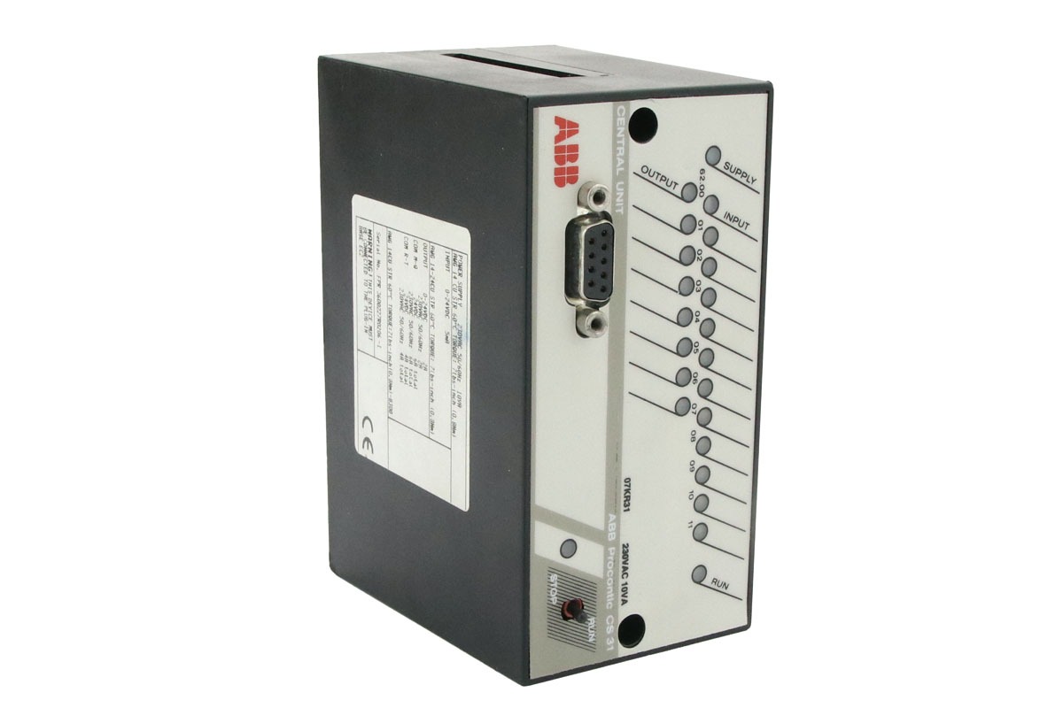ABB 07KR31 Procontic CS31 PLC Central Processing Unit | Reliable Industrial Automation CPU Controller
