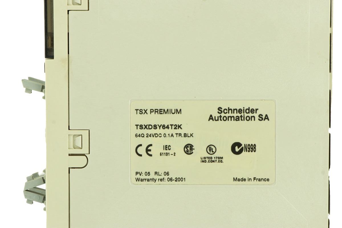 Schneider Electric TSXDSY64T2K Discrete Output Module | Modicon Premium 64 Outputs