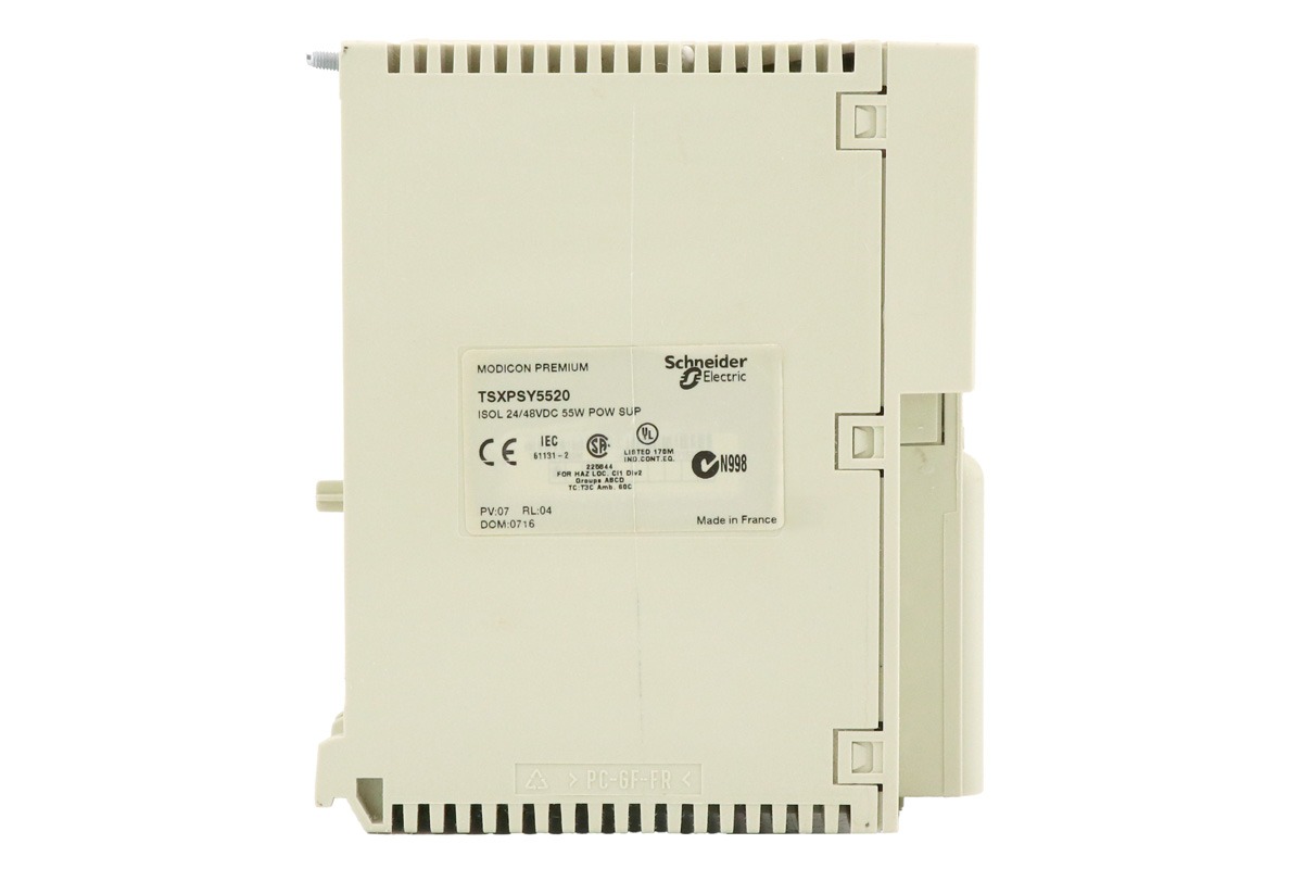 Schneider Electric TSXPSY5520M Power Supply Module | Modicon Premium 50 W