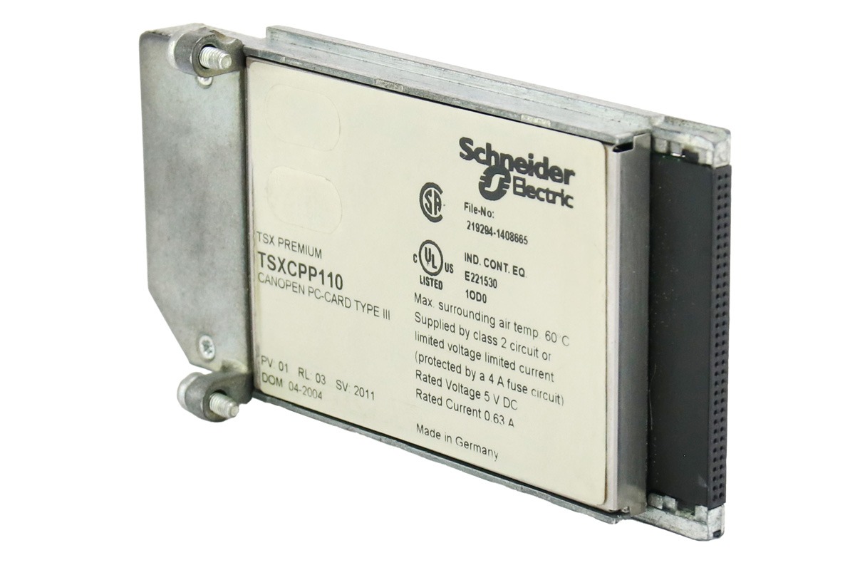 Schneider Electric TSXCPP110 CANopen Bus Master PCMCIA Card