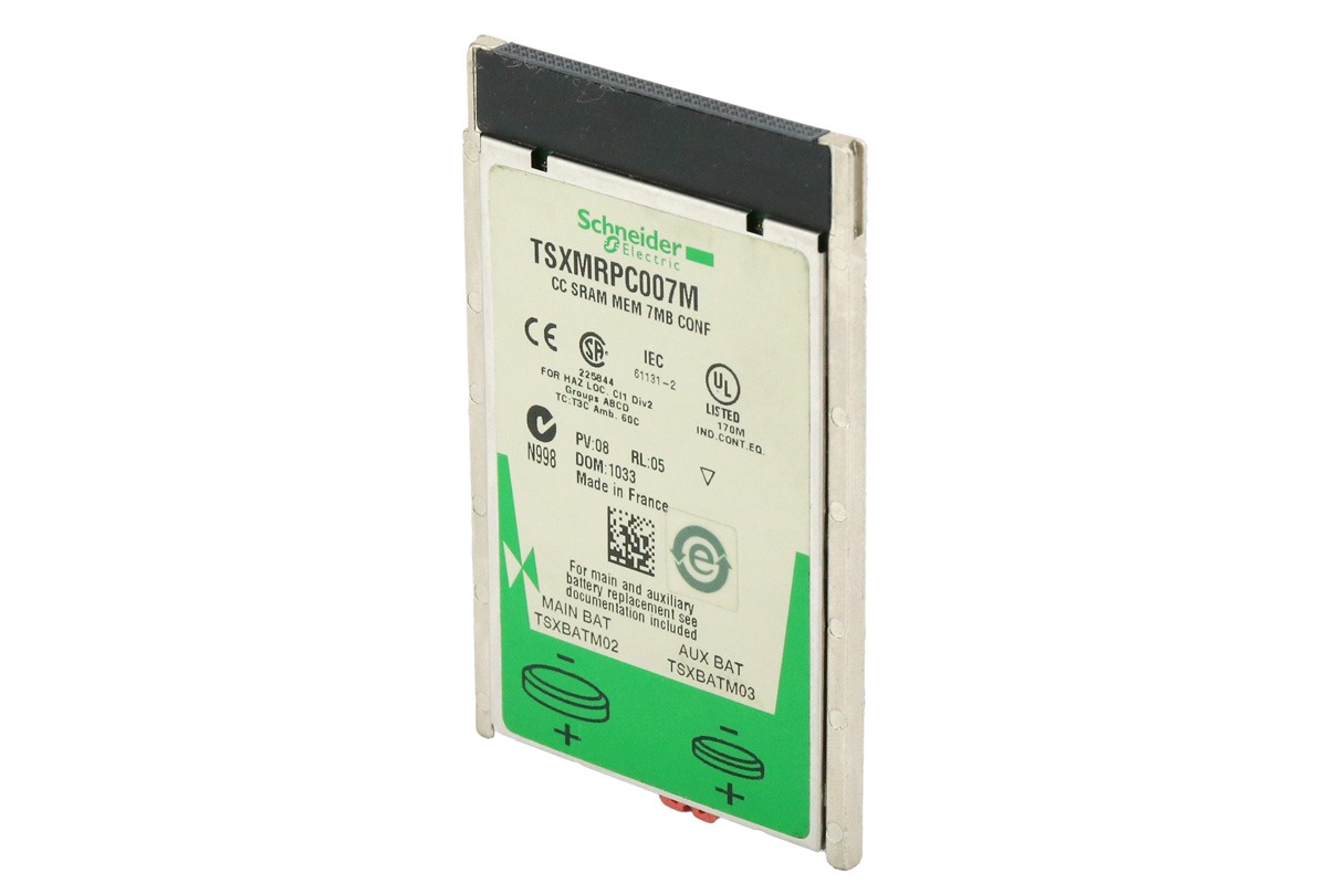 Schneider Electric TSXMRPC007M Configurable SRAM Application Memory Extension