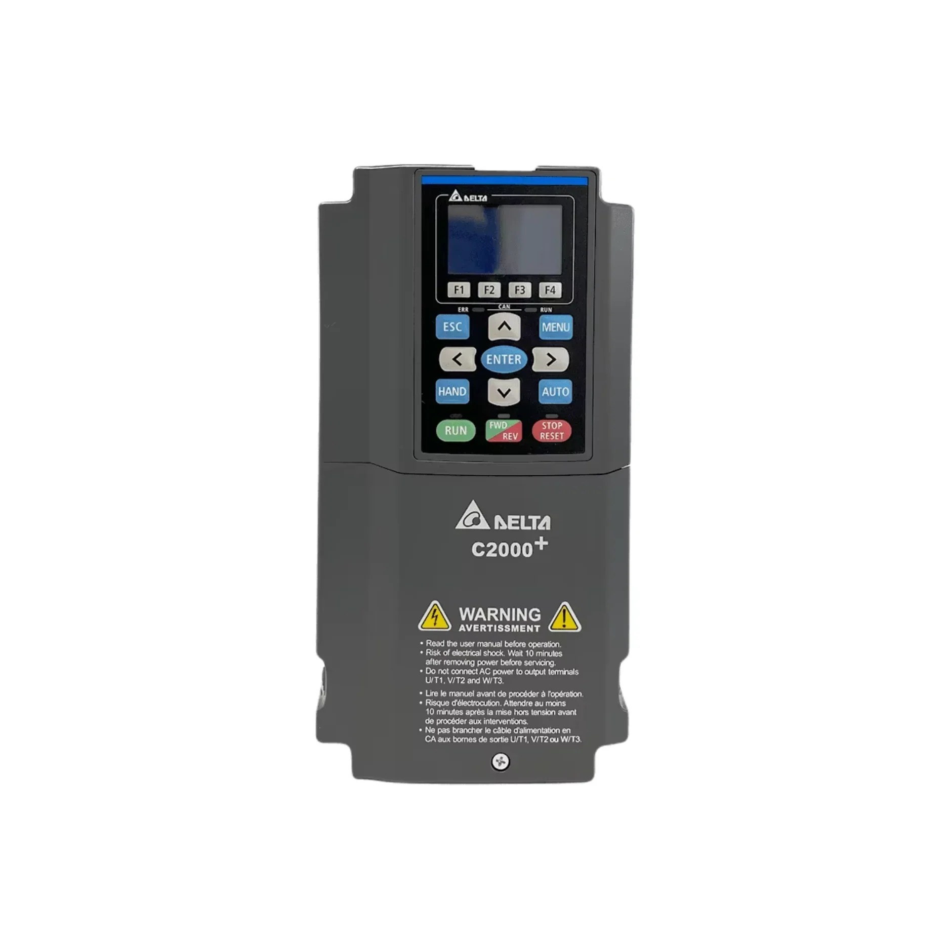Delta VFD007C43A-21 C2000 Plus Series 0.75kW (1HP) AC Variable Frequency Drive | 460V Three Phase Input