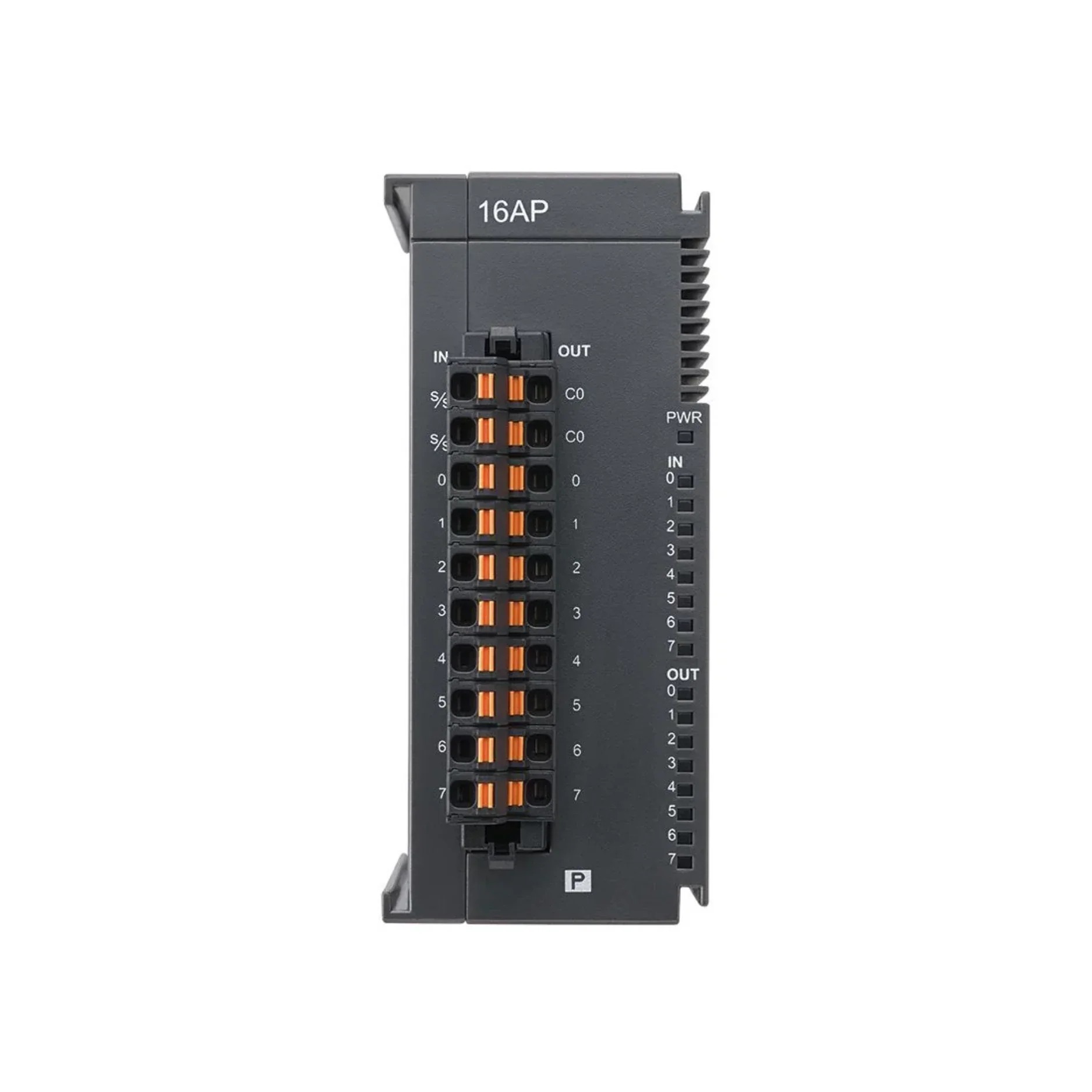 Delta AS16AP11P-A 8DI 8DO PNP Digital I/O Module