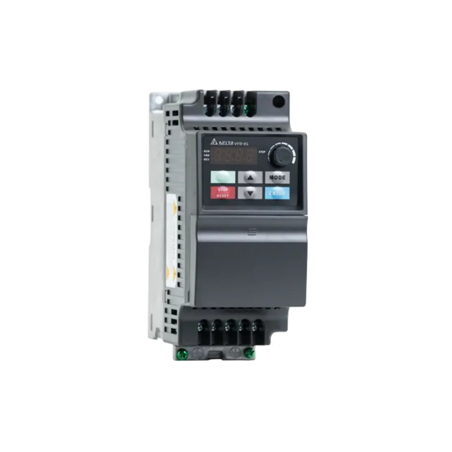 Delta VFD004EL23A VFD-EL Series 0.4kW (0.5HP) AC Variable Frequency Drive | 230V Three Phase Input