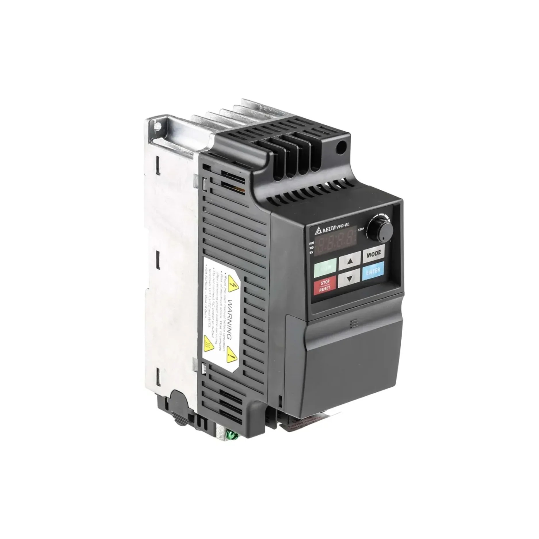 Delta VFD007EL21A VFD-EL Series 0.75 kW 1 HP 230 V Single-Phase AC Drive